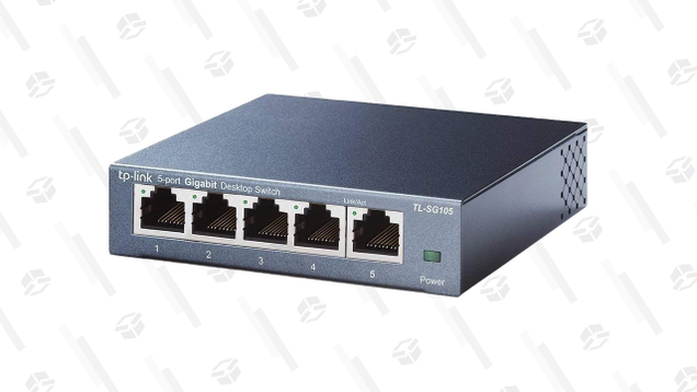 TP-Link 5 Port Gigabit Ethernet Network Switch | $11 | Amazon | Clip the coupon code on page